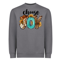 Storm Western Choose Joy Heavyweight Sweatshirt - FaDigitalArtStudio