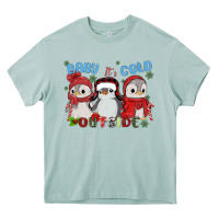 Arona baby ıt's cold outside Heavy Core Tee - MaliasSmallBusiness