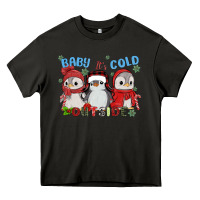 Asphalt baby ıt's cold outside Heavy Core Tee - MaliasSmallBusiness