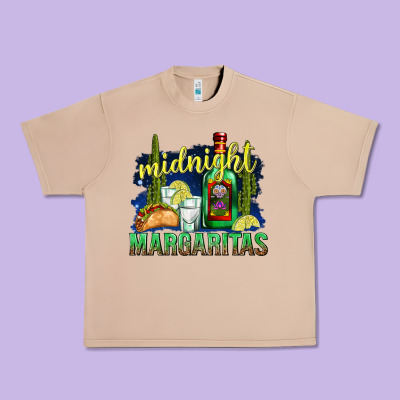 Midnight Margaritas Urban Heavy Tee Designed By Texasbilliewilder