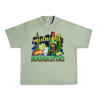 Oil Green Midnight Margaritas Urban Heavy Tee - texasbilliewilder