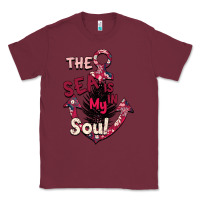 Burgundy Summer decor The sea is in my Soul Classic Tee - Bettercallsaul