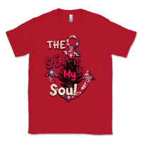 Red Summer decor The sea is in my Soul Classic Tee - Bettercallsaul