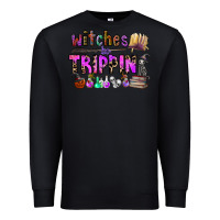 Black witches be trippin Premium Sweatshirt - CowhideDigitalArt