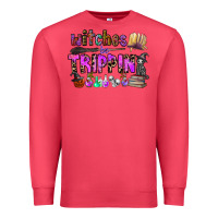 Cardinal witches be trippin Premium Sweatshirt - CowhideDigitalArt