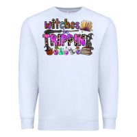 White witches be trippin Premium Sweatshirt - CowhideDigitalArt