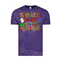 Cloud Purple Santa's Favorite Phlebotomist Vintage Tee - texasbilliewilder