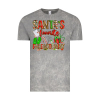 Cloud Rock Santa's Favorite Phlebotomist Vintage Tee - texasbilliewilder