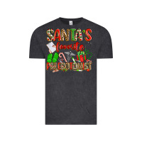 Vintage Black Santa's Favorite Phlebotomist Vintage Tee - texasbilliewilder