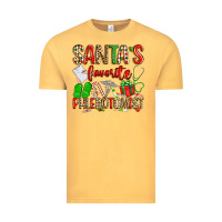 Santa's Favorite Phlebotomist Vintage Tee | Teevron