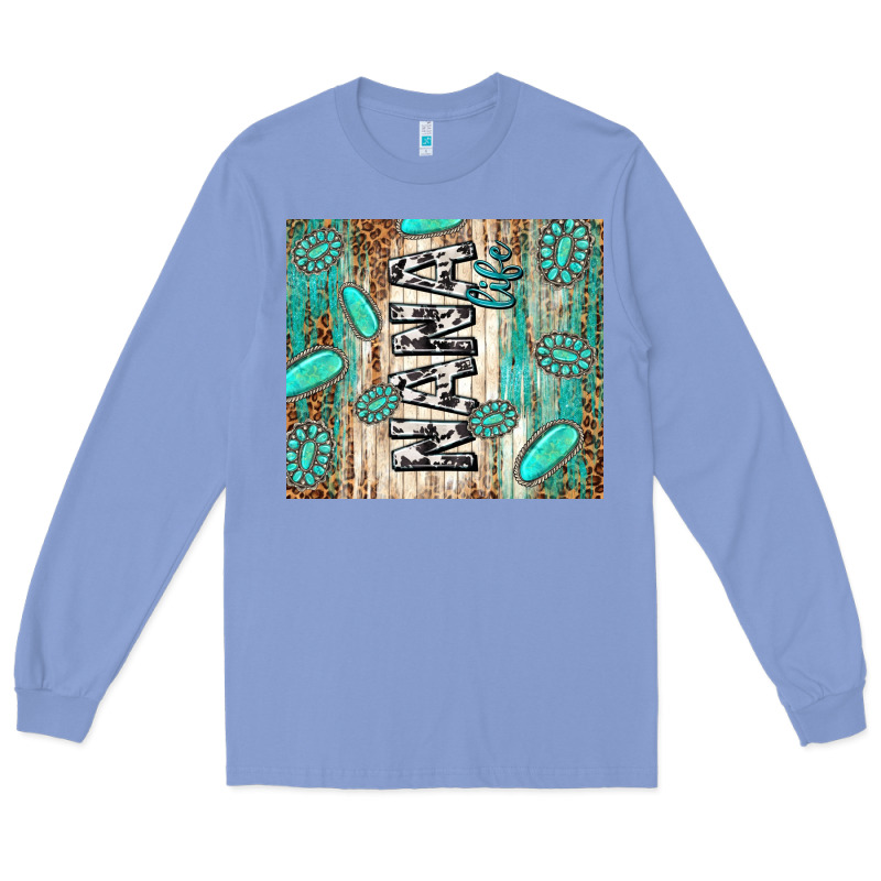 Nana Life Glitter Leopard Long Sleeve Tee by TumblerDesignByShophia | Teevron