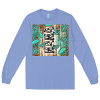 Colony Blue nana life glitter leopard Long Sleeve Tee - TumblerDesignByShophia