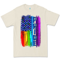 Bone Pride LGBTQ+ American Flag Premium Tee - BundleAndBundleShop