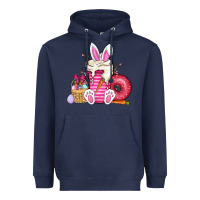 Navy Easter day coffee Heavyweight Hoodie - CowhideDigitalArt