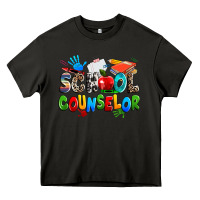 Asphalt school counselor Heavy Core Tee - NancyCooperArtShop