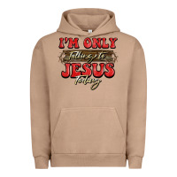 Pigment Burro i'm only talking to jesus today christmas Urban Hoodie - BarkalooDesign