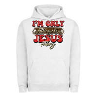 Pigment Lunar Rock i'm only talking to jesus today christmas Urban Hoodie - BarkalooDesign