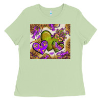 Matcha mardi gras hearts tumbler bbs Ladies Tee - BundleAndBundleShop