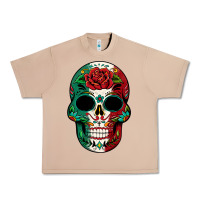 Burro Mexican Skull Urban Heavy Tee - texasbilliewilder