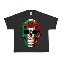 Pigment Black Mexican Skull Urban Heavy Tee - texasbilliewilder