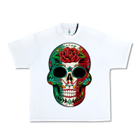 Mexican Skull Urban Heavy Tee | Teevron