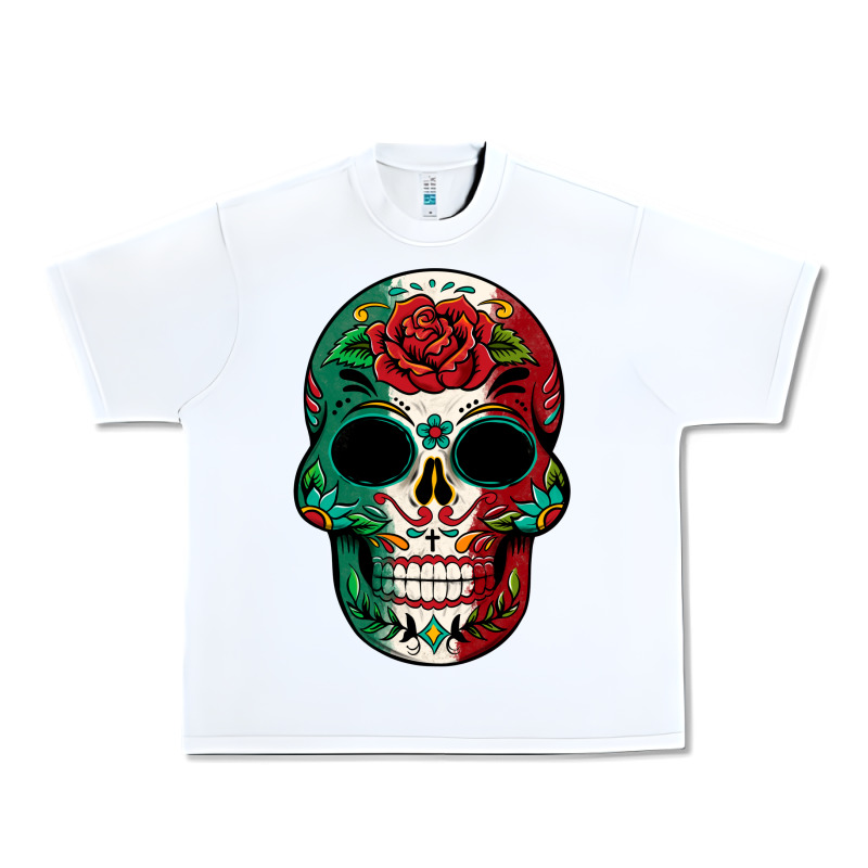 Mexican Skull Urban Heavy Tee by texasbilliewilder | Teevron