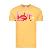 Vintage Mustard makeup artist t  shirt makeup artist love cosmetician fashion t  shirt Vintage Tee - linhVisuals