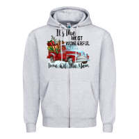 It's The Most Wonderful Time Of The Year Zipper Hoodie | Teevron