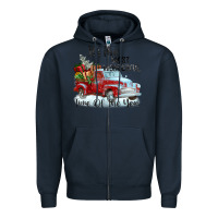 Navy it's the most wonderful time of the year Zipper Hoodie - FaDigitalArtStudio