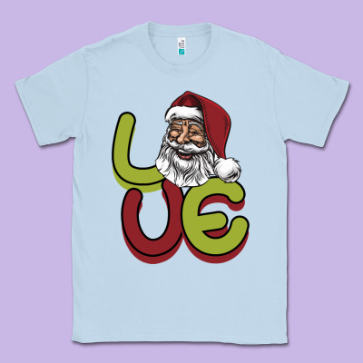 Love Christmas Classic Tee Designed By Bettercallsaul