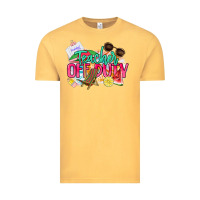 Vintage Mustard teacher off duty Vintage Tee - NancyCooperArtShop