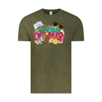 Vintage Olive teacher off duty Vintage Tee - NancyCooperArtShop
