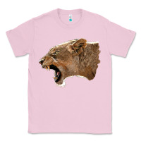 Bubblegum Pink Puma Head Classic Tee - LillyAllenDesigns