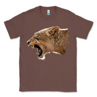 Chestnut Puma Head Classic Tee - LillyAllenDesigns