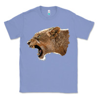 Colony Blue Puma Head Classic Tee - LillyAllenDesigns