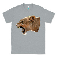 Heather Grey Puma Head Classic Tee - LillyAllenDesigns