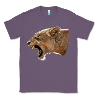 Lavender Puma Head Classic Tee - LillyAllenDesigns