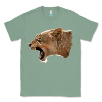 Sage Puma Head Classic Tee - LillyAllenDesigns