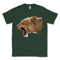 Sports Green Puma Head Classic Tee - LillyAllenDesigns