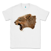 White Puma Head Classic Tee - LillyAllenDesigns
