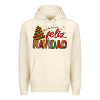 Tofu Feliz Navidad With Sombrero Tree Premium Hoodie - BundleAndBundleShop