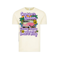 Vintage Arctic camp camping camper queen classy sassy and a bit smart assycamper camp Vintage Tee - linhVisuals