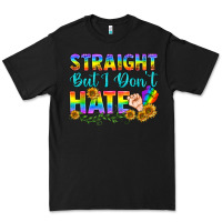 Black LGBTQ+ Straight But I Don't Hate Premium Tee - BundleAndBundleShop