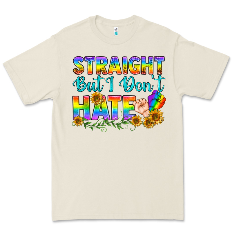 Lgbtq+ Straight But I Don't Hate Premium Tee by BundleAndBundleShop | Teevron