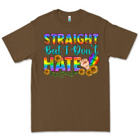 Cacao LGBTQ+ Straight But I Don't Hate Premium Tee - BundleAndBundleShop