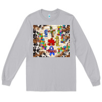 Moon Dust faith puzzle ribbon Long Sleeve Tee - TumblerDesignByShophia