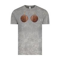 Cloud Rock coconut bra easy adult halloween tiki party costume t shirt Vintage Tee - linhVisuals