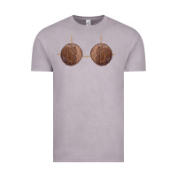 Vintage Zinc coconut bra easy adult halloween tiki party costume t shirt Vintage Tee - linhVisuals