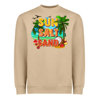 Mushroom Sun salt sand Heavyweight Sweatshirt - FaDigitalArtStudio
