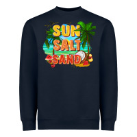 Navy Sun salt sand Heavyweight Sweatshirt - FaDigitalArtStudio